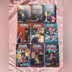 My Hero Academia: Vigilantes Manga Books Volumes 1-9 (English)